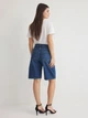 Джинсовые шорты женские Trendyol TWOSS25SR00017 36 Dark Blue (8683050795540) - изображение 2