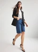 Джинсовые шорты женские Trendyol TWOSS25SR00017 36 Dark Blue (8683050795540) - изображение 3