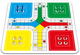Настільна гра Tactic Ludo (видання данською) (52760) (6416739527604) - зображення 2