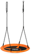 Huśtawka Neo-Sport Bocianie gniazdo Swingo 95 cm XXL Pomarańczowa (5903890617622) - obraz 2