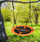Huśtawka Neo-Sport Bocianie gniazdo Swingo 95 cm XXL Pomarańczowa (5903890617622) - obraz 8