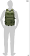 Рюкзак тактичний Kombat UK Trooper Assault Pack 40 л Оливковий (kb-trap-olgr) - зображення 5