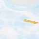 Дитяча укорочена футболка для дівчинки Levi's 895419554 122 см Блакитна (1159819087) - зображення 3