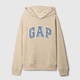 Детское теплое худи для девочки GAP 972035219 122 см Бежевое (1159837296) - изображение 1