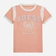 Детская футболка для девочки Guess 955098837 128 см Розовая (1159837444) - изображение 1
