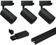 Комплект трекового освітлення X-Line STR-3XGU10-NB 3 x GU10 Black - зображення 1