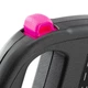 Висувний світловідбивний повідець для собак FLIPPY ONE REFLEX TAPE, рожевий - зображення 2
