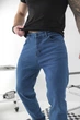 Чоловічі джинси Regular Fit Karma блакитного кольору 32 (8049436) - изображение 5