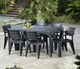 Садовий стілець пластиковий Julie Dining Chair 246188 графіт - изображение 7