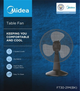 Вентилятор Midea M-FT30-21M-B - зображення 3