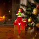 Новогодняя мягкая игрушка Гринч в красном костюме, 30 см, елочное украшение и декор - изображение 6