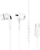 Навушники Type-C з мікрофоном провідні Baseus Enock In-Ear Noise Isolation (Type-C, DAC, 1.1 m). White - зображення 3