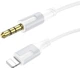 Аудиокабель Borofone BL19 Creator digital audio conversion cable iP White (6941991108570) - изображение 1