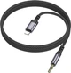 Аудиокабель Borofone BL24 Graceful digital audio conversion cable iP Metal Grey (6941991118975) - изображение 3