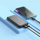 Powerbank Hoco J123 10000mAh Black - obraz 4