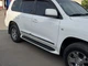 Комплект дверных молдингов (2008-2016) Черный для Toyota Land Cruiser 200 - изображение 5
