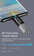 Переходник-адаптер Baseus Ingenuity OTG USB 3.1 to Type-C (ZJJQ000003) - изображение 5