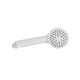 Смеситель для ванны Plamix Kubus-009 EURO SET White (со шлангом, воронкой и кронштейном) (PM0673) - изображение 3