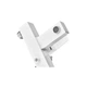 Смеситель для ванны Plamix Kubus-009 EURO SET White (со шлангом, воронкой и кронштейном) (PM0673) - изображение 7