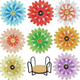 Алмазная мозаика набор 8 шт, подставка под чашку своими руками "Цвети" - изображение 2