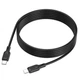 Кабель BOROFONE BX113 Lenny 60W silicone charging data cable C to C(L=2M) Black (6941991115516) - зображення 5