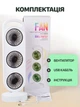 Настольный мини вентилятор 3в1 с аккумулятором портативный usb JoyPro Cool Fastly бесшумный мобильный маленький кулер 3 ватт бело-черный аккумуляторный с юсб зарядкой от повербанка ноутбука сети вентиляторы переносные для офиса улицы рабочего стола - изображение 6