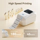 Портативний термопринтер наклейок Niimbot K3 Ivory Bluetooth (колір White) - изображение 4