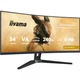 IIYAMA 34" 21:9 вигнутий va рк монітор, 0,4 мс (mprt), 2 40 Гц, Adaptive Sync, hdr, kvm свіч, 2xHDMI 2.1/1x gcb3486wqscp-b1 - изображение 6