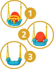 Гойдалка дитяча Ricokids 3 в 1 422 (5902596153472) - зображення 4