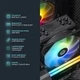 Ігровий комп'ютер ASGARD Hel (A84F.32.S10.57T.5989) / AMD Ryzen 5 8400F (4.2–4.7 ГГц) / RAM 32 ГБ / SSD 1 ТБ / NVIDIA GeForce RTX 5070 Ti - зображення 3