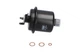 Паливний фільтр KAVO HF-896L Honda Civic, Accord, HR-V, Prelude, CR-V, Shuttle, Legend 25176324, 586202208, 16010S01A30 - зображення 1