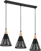 Підвісна люстра DPM SL-0024 3 x E27 Black (5906881231692) - зображення 1