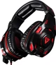 Навушники Modecom MC-832 Volcano Ghost Black-Red (S-MC-832-GHOST) - зображення 1