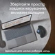 Мишка Logitech Ergo M575S Graphite + Blue Ball (910-007029) - зображення 8