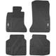 Килимки в салон Inliner для BMW 7 F02 Long '08-15 задній привід з екошкіри Wave Style чорні (комплект) - зображення 1