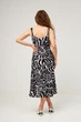 Сукня міді літня на широких бретелях Wear me L Чорний (14_25_359_11043) - изображение 3