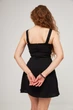 Сарафан міні з розрізом Wear me M Чорний (16_25_11114) - изображение 3