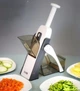 Терка для овочів Brava Spring Slicer ресторанна якість нарізки овочів полуавтоматичний режим з пружинною конструкцією - зображення 6