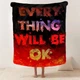 Плед 3D мотивационный "EVERY THING WILL BE OK №2" 12827 160х200 см - изображение 3