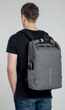 Plecak do laptopa XD Design Bobby Urban Anti-Theft 15.6" Grey (P705.642) - obraz 8