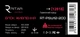Імпульсний блок живлення герметичний Ritar RTPSW12-200 12В 16.5 А (200Вт) IP67 (220*120*54) 1,4 кг (201*105*49) RTPSW 12-200 - зображення 2