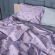 Простынь MirSon Двуспальная 180x220 см 17-0782 Pastel Love Print Бязь (2200011274300) - изображение 3