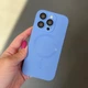 Чохол для iPhone 14 Pro Max Soft блакитний - изображение 1
