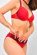 Купальник женский бордового цвета hunkemoller размер 75E/S (203582) - изображение 2