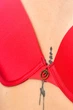 Купальник женский бордового цвета hunkemoller размер 75E/S (203582) - изображение 4