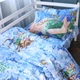 Комплект постельного белья Mirson Полуторный Евро 160x220 см 17-0792 Frozen blue Бязь (2200011426853) - изображение 3