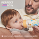 Пляшечка для годування пластикова Chicco Perfect Easy з силіконовою соскою 4+ жовта 330 мл (20245.10) - зображення 2