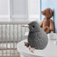 Maskotka-przytulanka Lean Toys Ptak Kiwi Szary 21 cm 13844 (5905991033356) - obraz 3