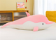 Maskotka Lean Toys Delfin Różowy 30 cm 16467 (5905679079775) - obraz 2