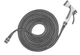 Растягивающийся шланг Bradas (комплект), TWIST HOSE 12м - 24м, BOX, серый, WTW1224GY - изображение 1